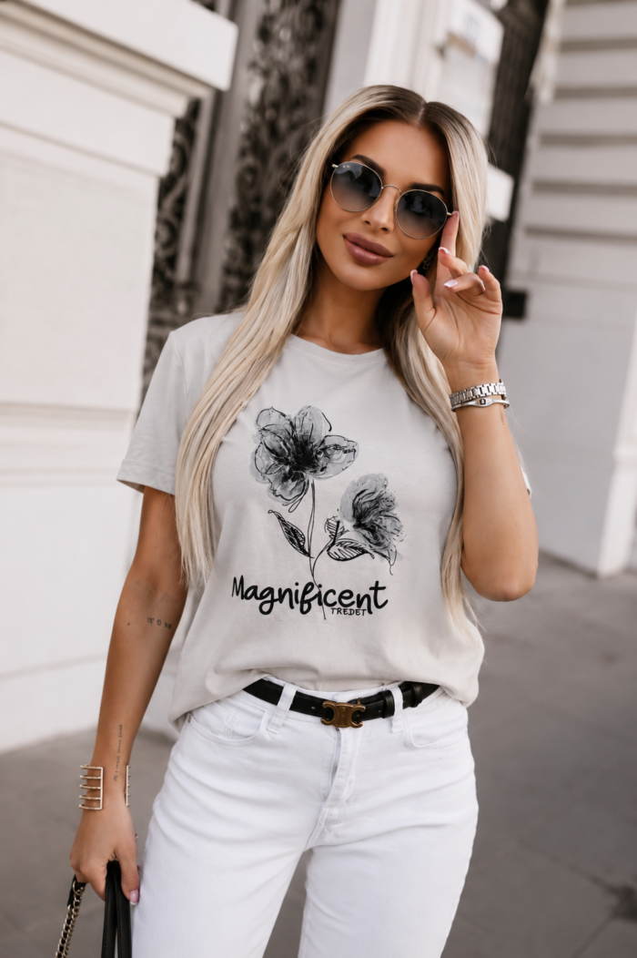 дамска тениска 056 БУТИК ИЗКУШЕНИЕ - Image 3
